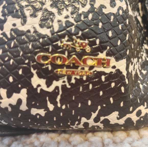 Coach Phoebe with Python print - Picture 6 of 16